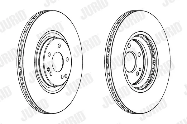 Handler.Part Brake disc JURID 563059JC1 1