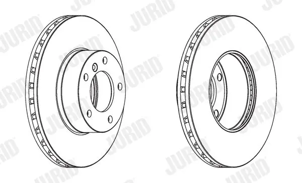 Handler.Part Brake disc JURID 563094JC1 2