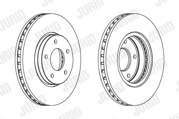 Handler.Part Brake disc JURID 563098JC 2