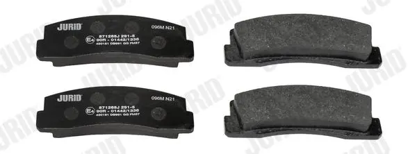 Handler.Part Brake pad set, disc brake JURID 571265J 2