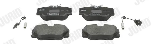 Handler.Part Brake pad set, disc brake JURID 571382J 1