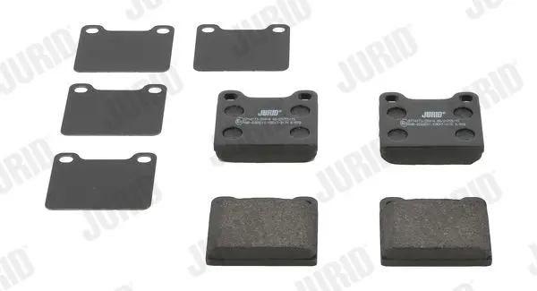 Handler.Part Brake pad set, disc brake JURID 571417J 1