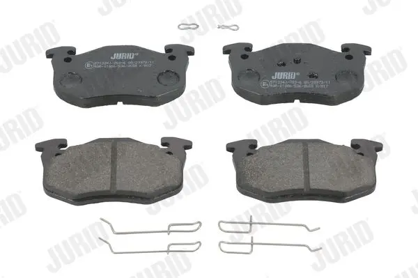 Handler.Part Brake pad set, disc brake JURID 571334J 1