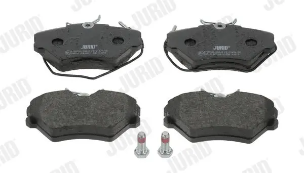 Handler.Part Brake pad set, disc brake JURID 571550J 1