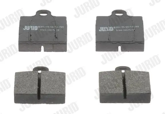 Handler.Part Brake pad set, disc brake JURID 571800J 1