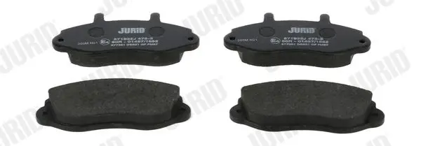 Handler.Part Brake pad set, disc brake JURID 571932J 1