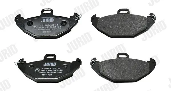 Handler.Part Brake pad set, disc brake JURID 571963J 2