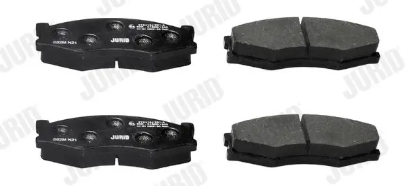 Handler.Part Brake pad set, disc brake JURID 572312J 2