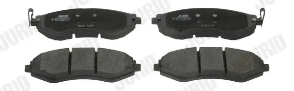 Handler.Part Brake pad set, disc brake JURID 572408J 1