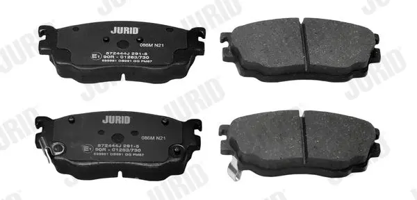 Handler.Part Brake pad set, disc brake JURID 572444J 2