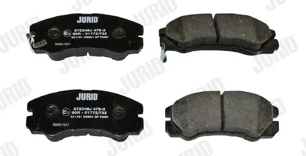 Handler.Part Brake pad set, disc brake JURID 572348J 2