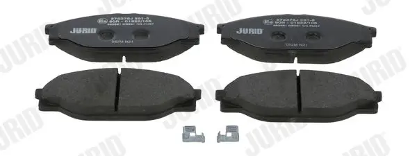 Handler.Part Brake pad set, disc brake JURID 572378J 1