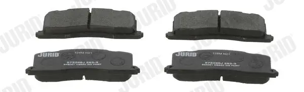 Handler.Part Brake pad set, disc brake JURID 572386J 1