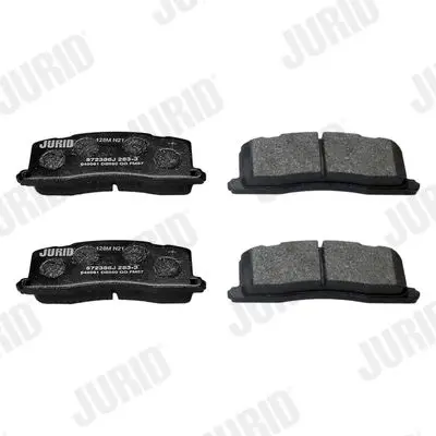 Handler.Part Brake pad set, disc brake JURID 572386J 3