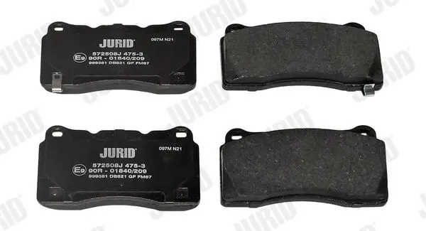 Handler.Part Brake pad set, disc brake JURID 572508J 2