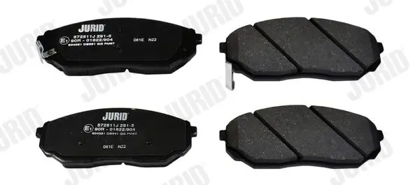 Handler.Part Brake pad set, disc brake JURID 572511J 2