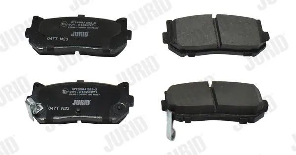 Handler.Part Brake pad set, disc brake JURID 572556J 2