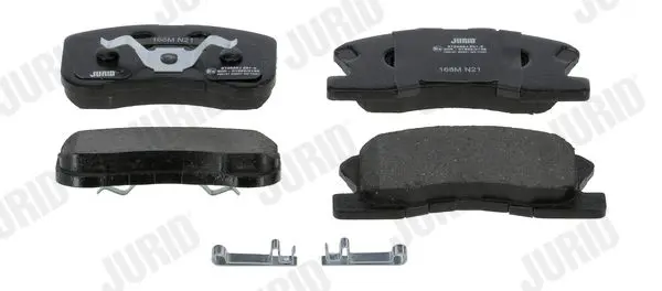 Handler.Part Brake pad set, disc brake JURID 572565J 1