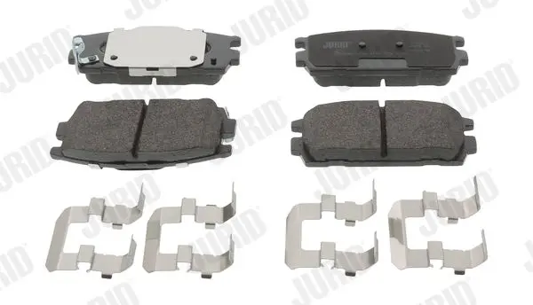 Handler.Part Brake pad set, disc brake JURID 572581J 1