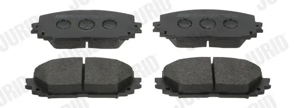 Handler.Part Brake pad set, disc brake JURID 572594J 1