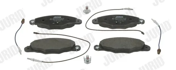 Handler.Part Brake pad set, disc brake JURID 573004J 1