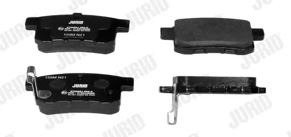 Handler.Part Brake pad set, disc brake JURID 572626J 2