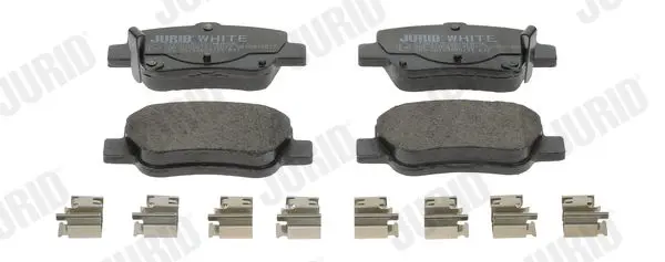 Handler.Part Brake pad set, disc brake JURID 572627JC 1