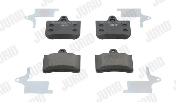 Handler.Part Brake pad set, disc brake JURID 573028J 1