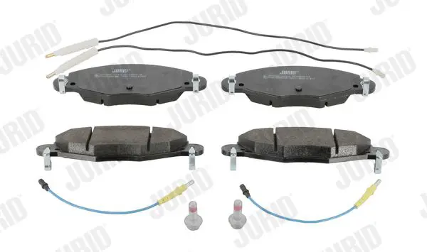 Handler.Part Brake pad set, disc brake JURID 573029J 1