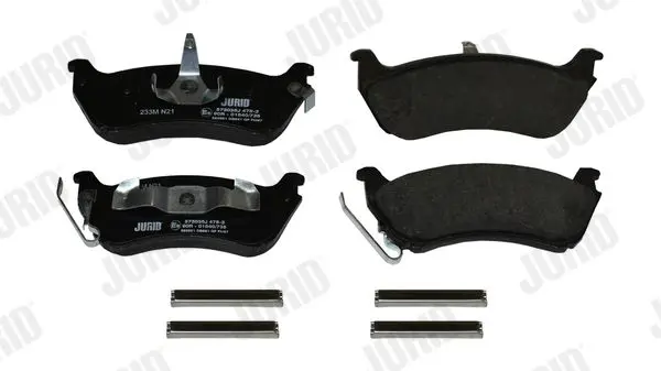 Handler.Part Brake pad set, disc brake JURID 573035J 2