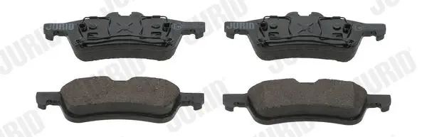 Handler.Part Brake pad set, disc brake JURID 573056JC 1