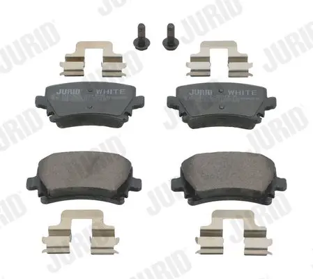 Handler.Part Brake pad set, disc brake JURID 573158JC 1