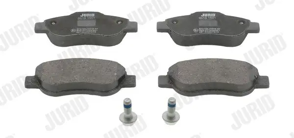 Handler.Part Brake pad set, disc brake JURID 573168J 1