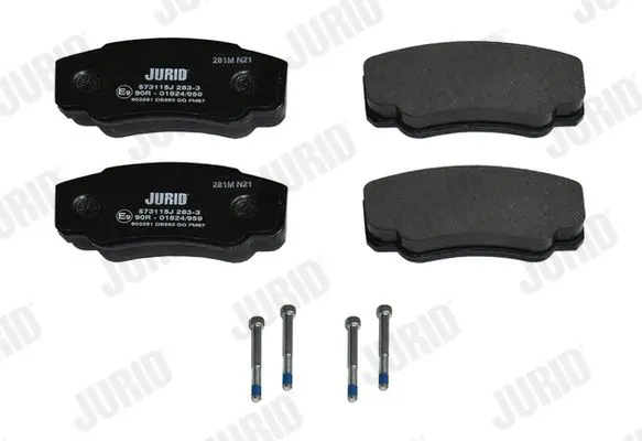 Handler.Part Brake pad set, disc brake JURID 573115J 2