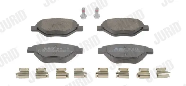 Handler.Part Brake pad set, disc brake JURID 573123JC 1