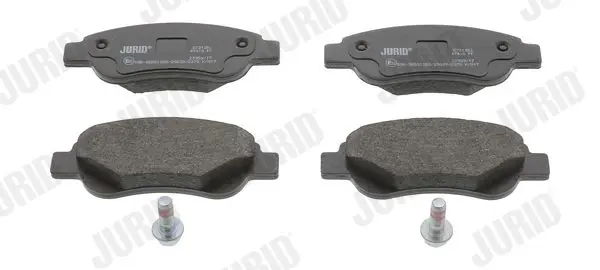 Handler.Part Brake pad set, disc brake JURID 573135J 1