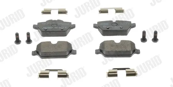 Handler.Part Brake pad set, disc brake JURID 573136JC 1