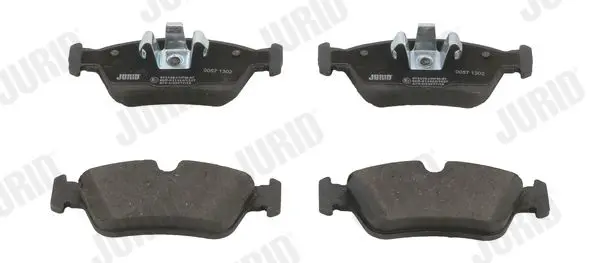 Handler.Part Brake pad set, disc brake JURID 573138J 1