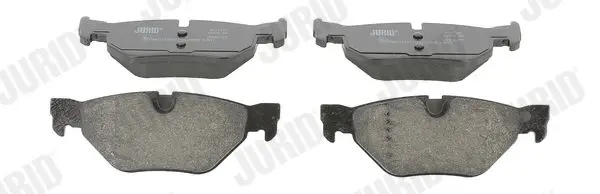 Handler.Part Brake pad set, disc brake JURID 573139J 1