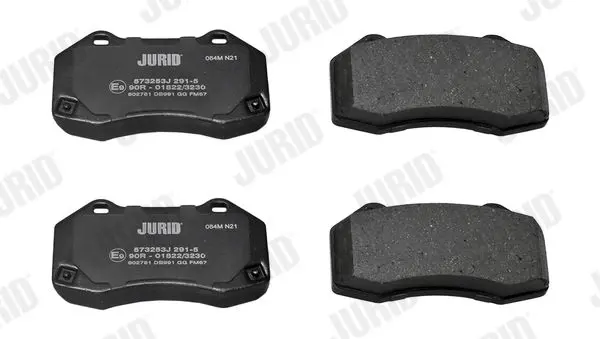 Handler.Part Brake pad set, disc brake JURID 573253J 2