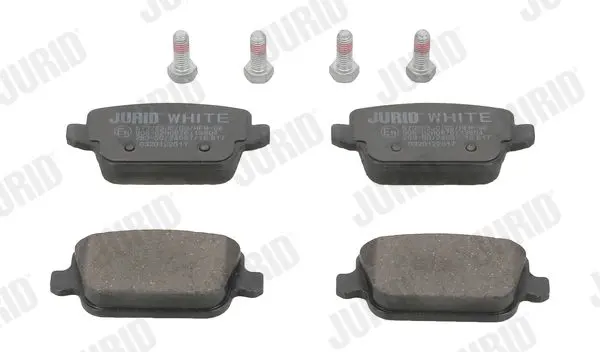 Handler.Part Brake pad set, disc brake JURID 573263JC 1