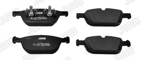 Handler.Part Brake pad set, disc brake JURID 573293J 2