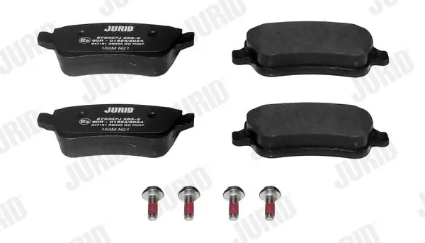 Handler.Part Brake pad set, disc brake JURID 573307J 2