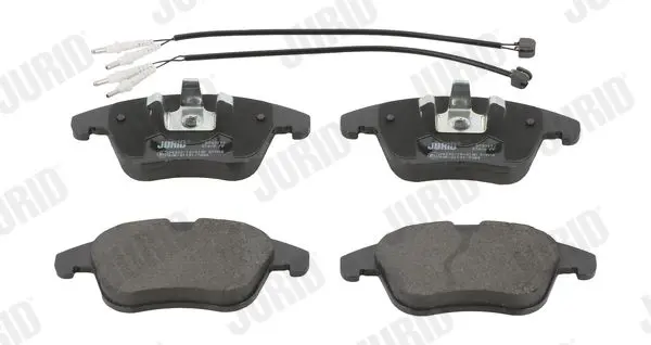 Handler.Part Brake pad set, disc brake JURID 573311J 1