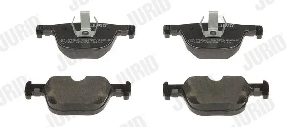 Handler.Part Brake pad set, disc brake JURID 573354JC 1