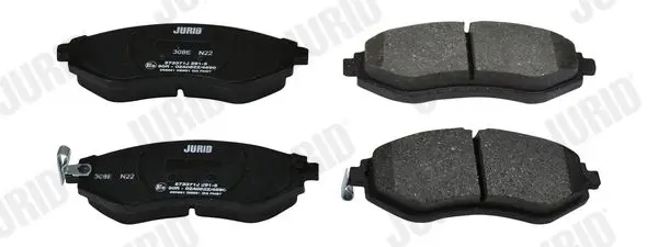 Handler.Part Brake pad set, disc brake JURID 573371J 2