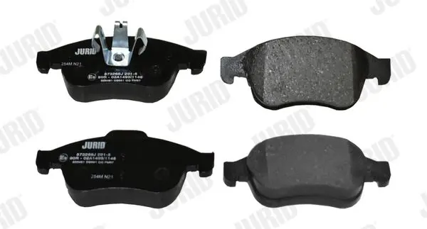 Handler.Part Brake pad set, disc brake JURID 573268J 2