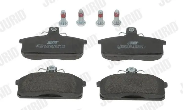 Handler.Part Brake pad set, disc brake JURID 573314J 1