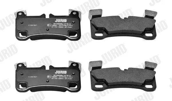 Handler.Part Brake pad set, disc brake JURID 573339J 2