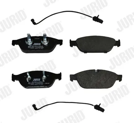 Handler.Part Brake pad set, disc brake JURID 573381J 2